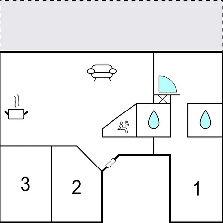 דירה Duenenvilla Penthouse *